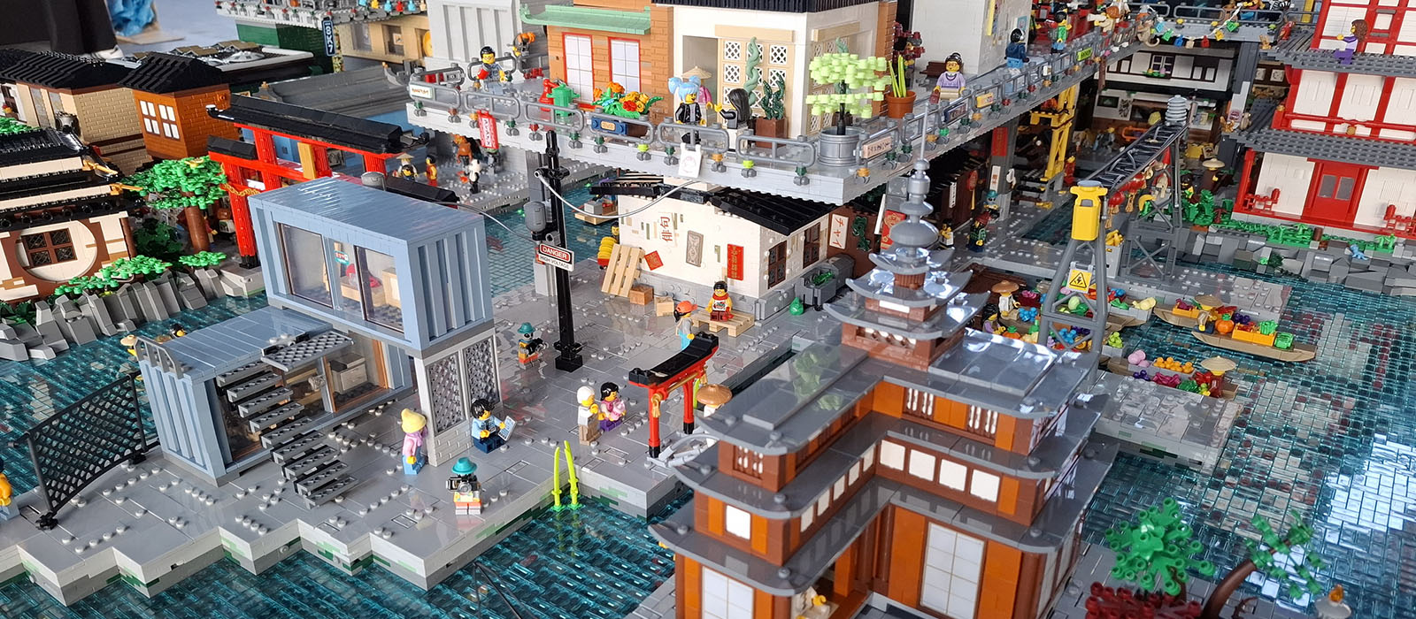 LEGO kreacija na razstavi